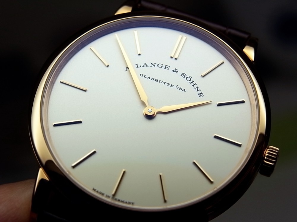 一切の無駄を省いたシンプルな腕時計 - A.LANGE＆SÖHNE（取扱い終了） 