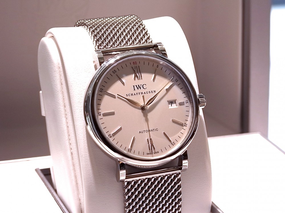 IWCニューコレクションフェア 〜 5/12開催中!クラシカルなメッシュ