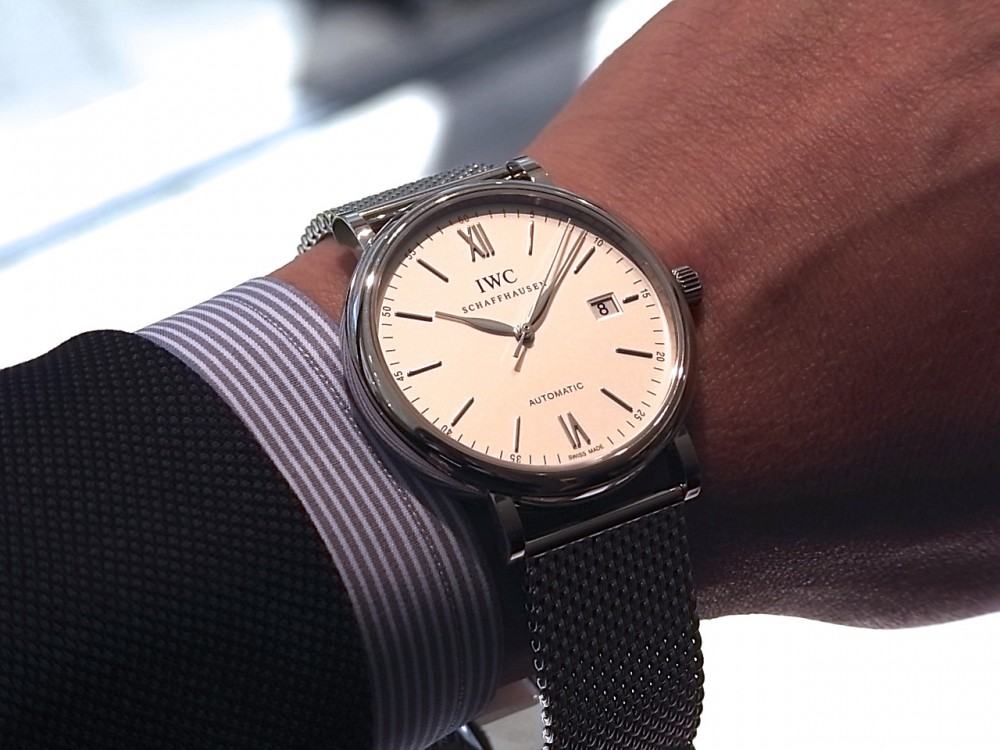 IWCニューコレクションフェア 〜 5/12開催中!クラシカルなメッシュ