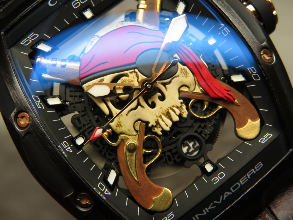 海賊を連想させる腕時計！クストス チャレンジ ジェットライナーⅡインクベーダース スカル パイレーツ - CVSTOS 