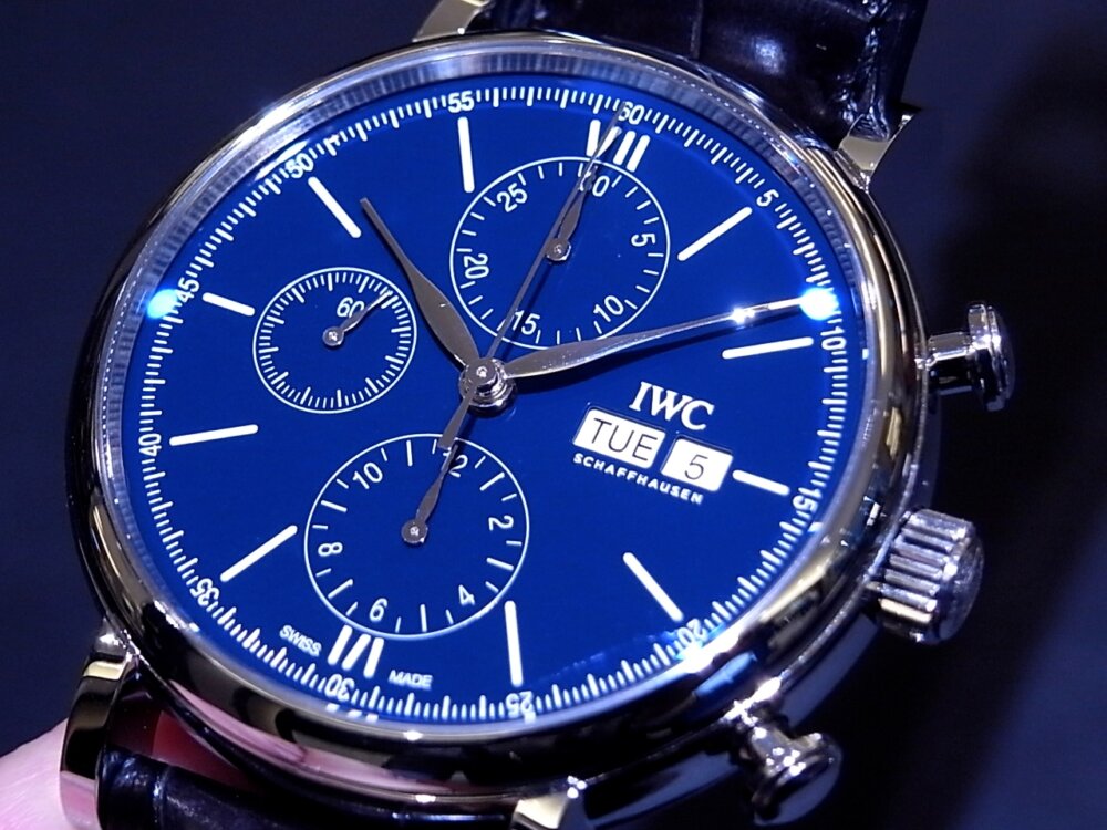 インターナショナルウォッチカンパニー IWC ポートフィノクロノグラフ　150イヤーズ世界2000本限定 IW391024 ステンレススチール メンズ 腕時計