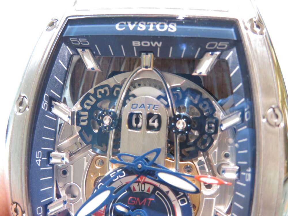 CVSTOS(クストス)青い爽やかな腕時計！チャレンジ シーライナー GMT！ - CVSTOS 