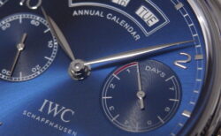 アニュアルカレンダーと7日間パワーリザーブ搭載モデル、IWC「ポルトギーゼ・アニュアル・カレンダー」