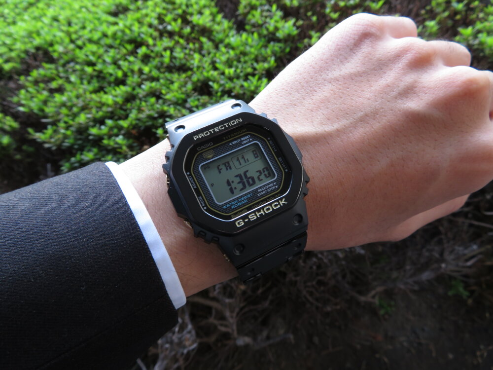 カシオ 腕時計 G-SHOCK GMW-B5000-1JR 黒