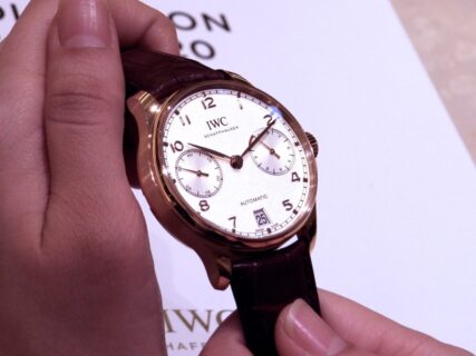 金無垢時計の優美さを感じる至高の一本 IWC 「ポルトギーゼ・オートマティック」