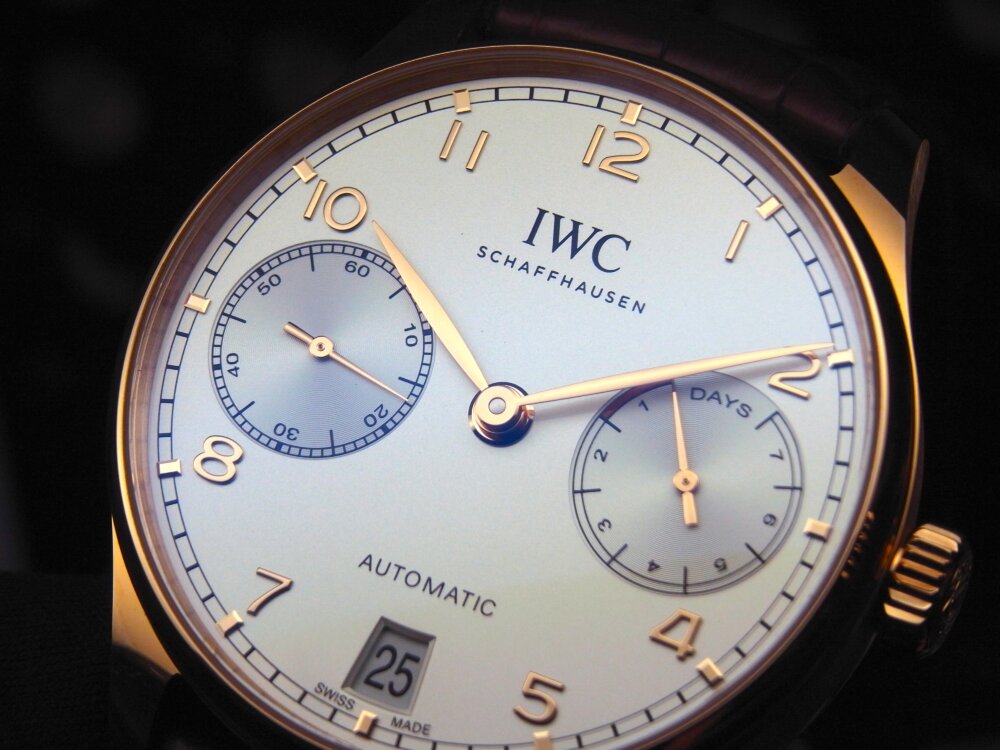 金無垢時計の優美さを感じる至高の一本 IWC 「ポルトギーゼ・オートマティック」 - IWC 