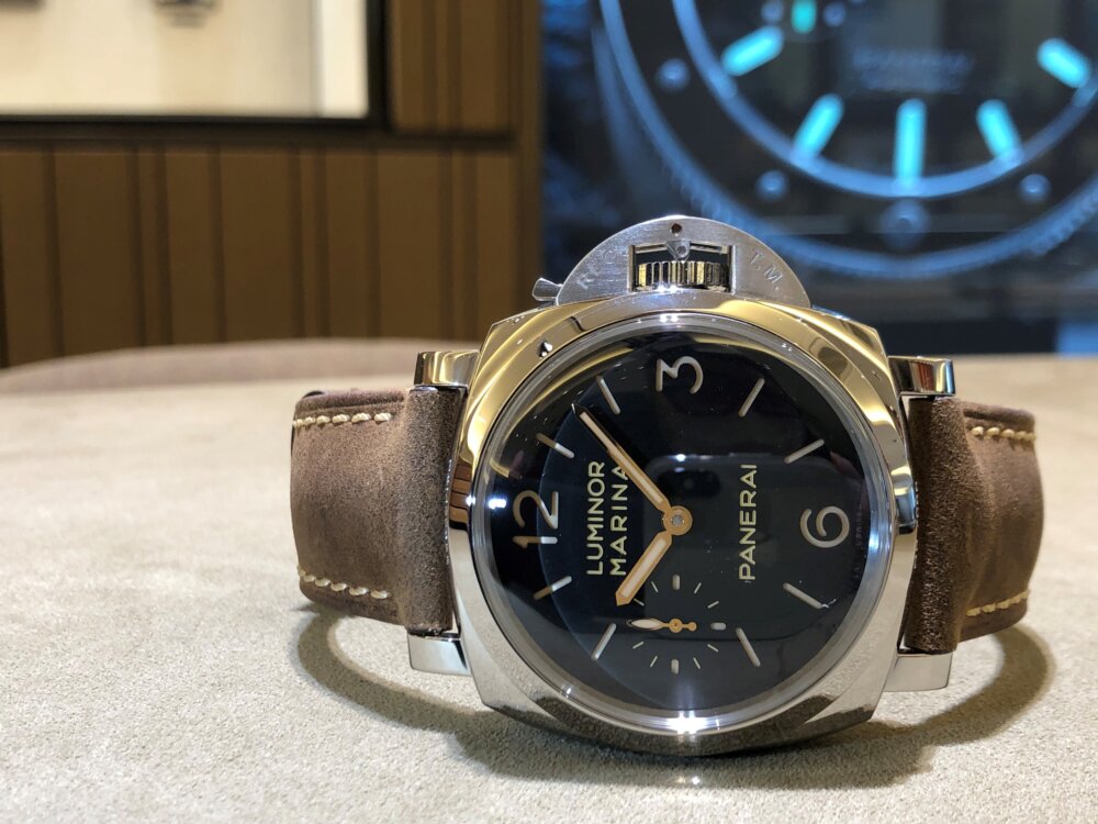 パネライ　レトロな雰囲気漂う「ルミノール　マリーナ」47mm、PAM00422をご紹介。 - PANERAI（取扱い終了） 