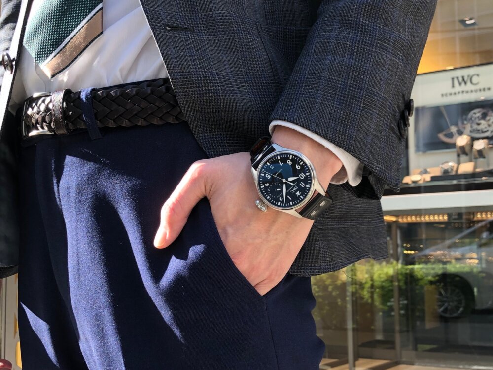 初代パイロットウォッチをベースとした男の高級機械式時計！！IWC ビッグ・パイロット・ウォッチ！！ - IWC 