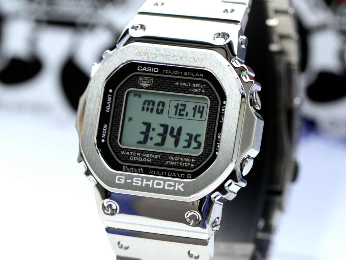 【G-SHOCK】 "ロングセラー" フルメタル スクエアモデル GMW-B5000 - G-SHOCK 