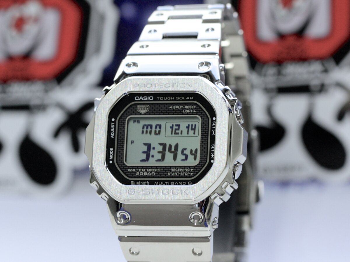 【G-SHOCK】 "ロングセラー" フルメタル スクエアモデル GMW-B5000 - G-SHOCK 