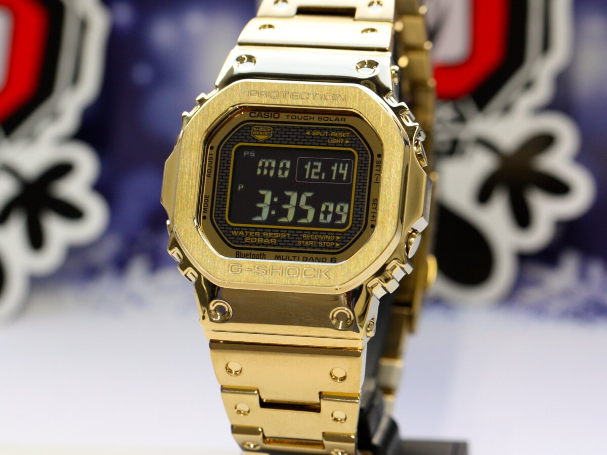 G-Shock/人気モデル...GMW-B5000 ゴールド