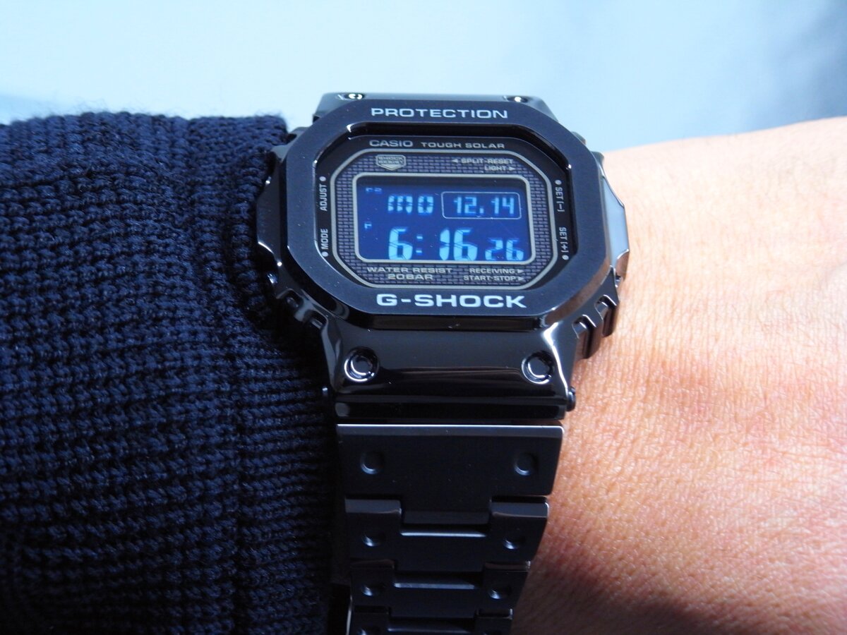 【G-SHOCK】 "ロングセラー" フルメタル スクエアモデル GMW-B5000 - G-SHOCK 