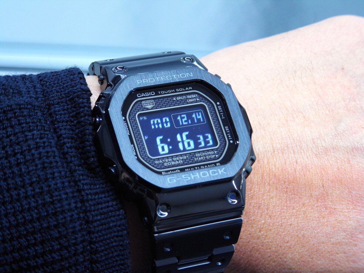 【G-SHOCK】 "ロングセラー" フルメタル スクエアモデル GMW-B5000 - G-SHOCK 