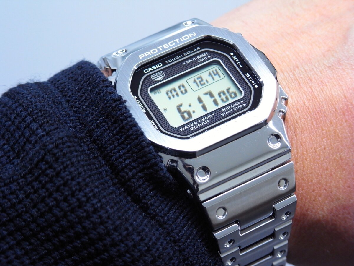 【G-SHOCK】 "ロングセラー" フルメタル スクエアモデル GMW-B5000 - G-SHOCK 