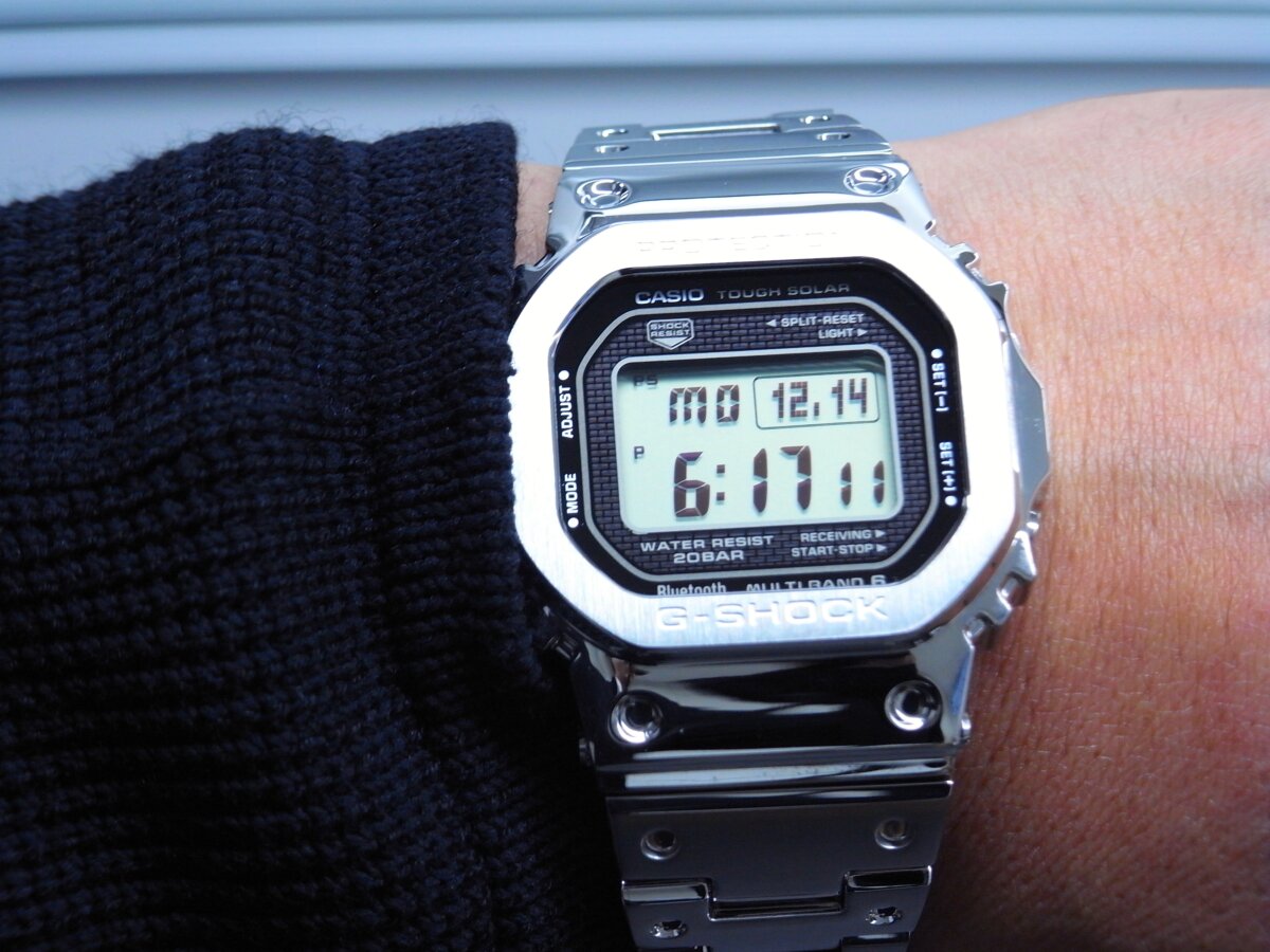 【G-SHOCK】 "ロングセラー" フルメタル スクエアモデル GMW-B5000 - G-SHOCK 