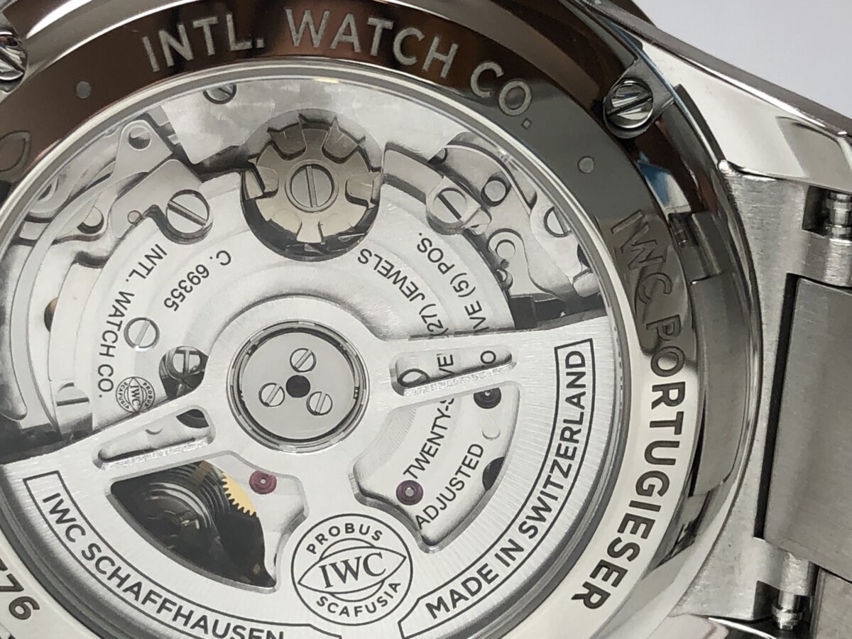 IWC】ポルトギーゼ・クロノグラフ IW371617のブレスレットが