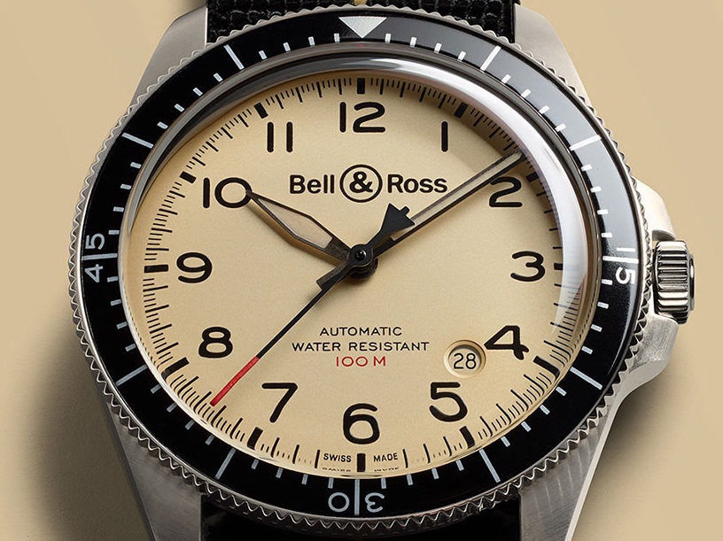 ベル&ロス ミリタリーテイストの BR V2-92 MILITARY BEIGE - Bell＆Ross 