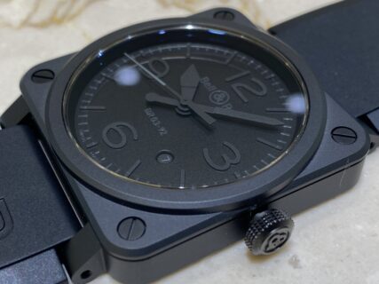 【ベル＆ロス】BLACK WATCH 黒が好きなそこの貴方。見なきゃ損するかも。。。BR0392-PHANTOM-CE