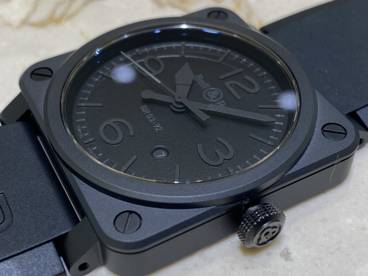 【ベル＆ロス】BLACK WATCH 黒が好きなそこの貴方。見なきゃ損するかも。。。BR0392-PHANTOM-CE - Bell＆Ross 