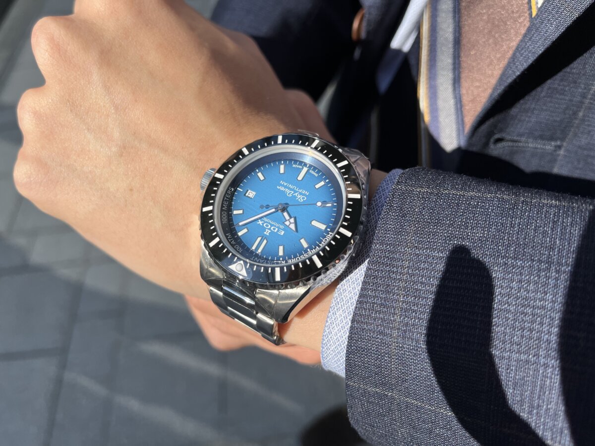 EDOX  スカイダイバー ネプチュニアン オートマティック