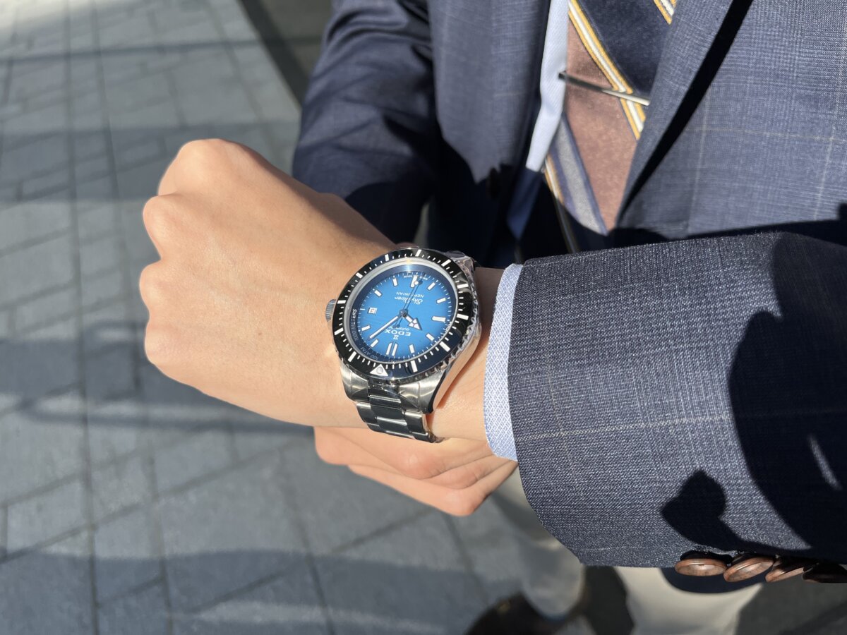 EDOX  スカイダイバー ネプチュニアン オートマティック