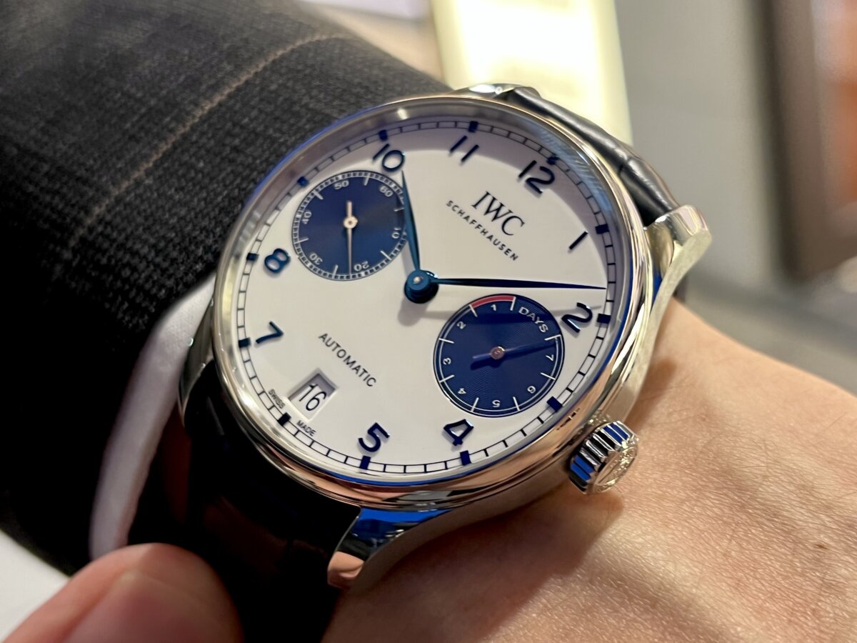 IWC　2022年新作モデル　お問合せ殺到中の『ポルトギーゼ7days』入荷情報 - IWC 