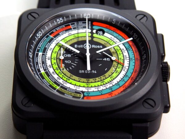 最終値下げ　極上品　ベルアンドロス　ベル&ロス　時計　クロノ　ヴィンテージ　時計