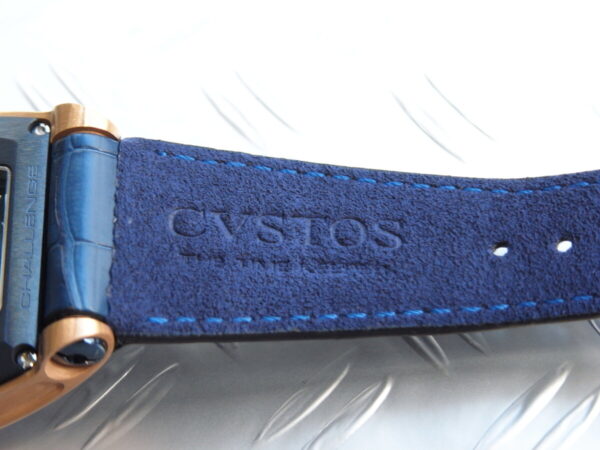 ブルーとゴールドのカラーリングが美しい、クストス「チャレンジ ジェットライナーⅡ P-S オートマティック」 - CVSTOS 