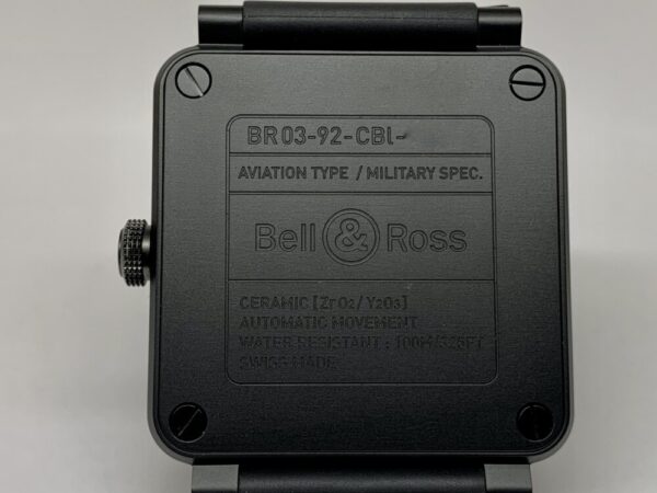 ベル&ロス 計器を思わせる BR03 92-BL-CE/SRB - Bell＆Ross 