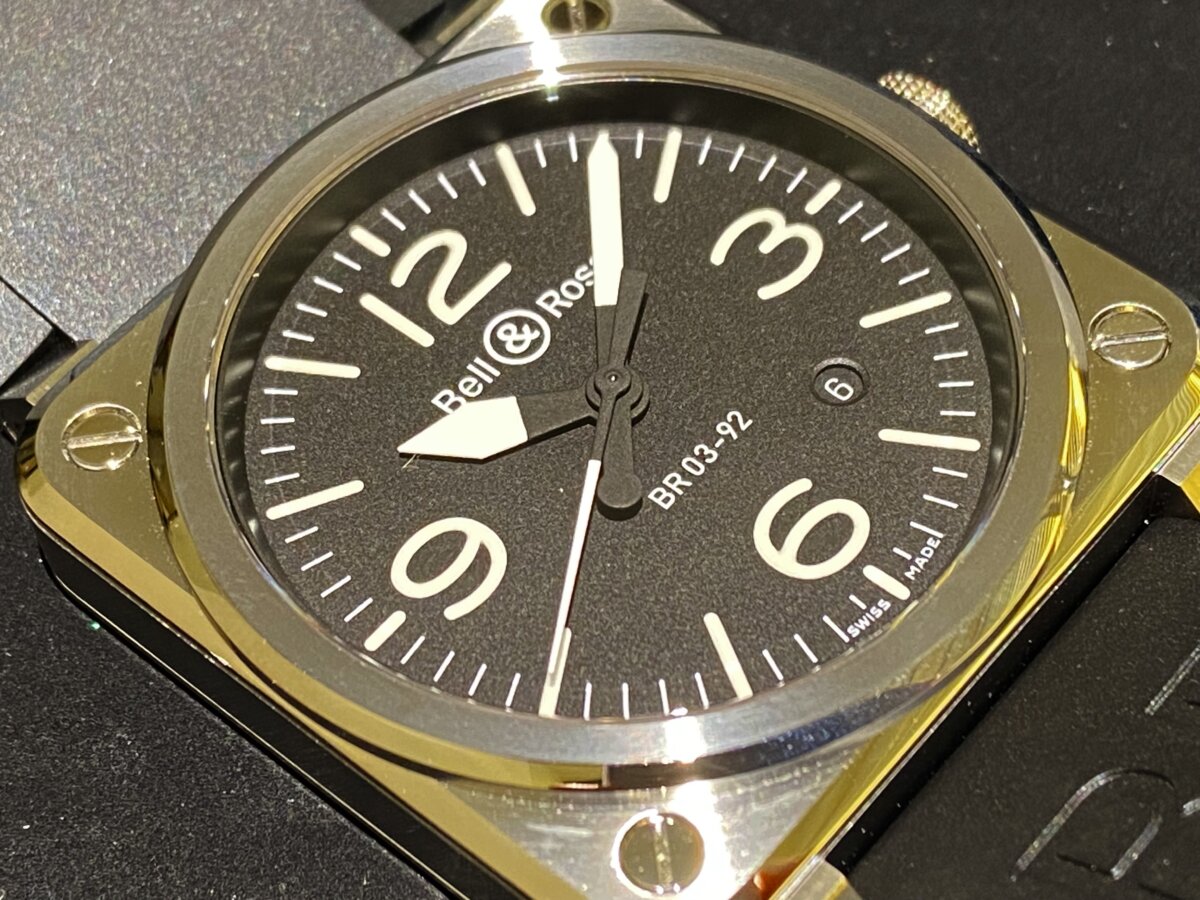【ベル＆ロス】BR-03　航空計器を腕時計に… - Bell＆Ross 