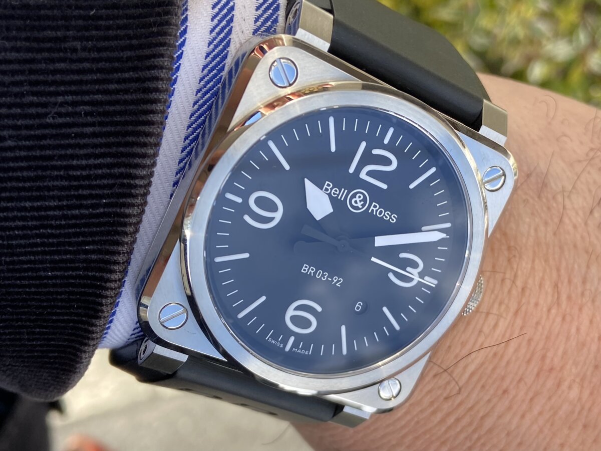 【ベル＆ロス】BR-03　航空計器を腕時計に… - Bell＆Ross 