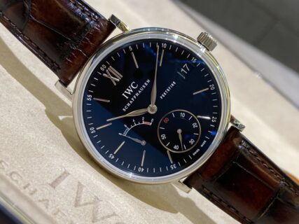 IWC 唯一の手巻きムーブメント　ポートフィノ･ハンドワインド•エイトデイズ（IW510102）