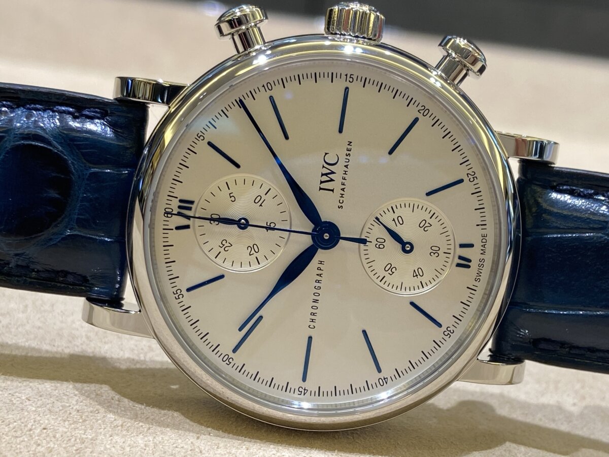 IWC 39ｍｍの小ぶりなクロノグラフ「ポートフィノ･クロノグラフ 39」（IW391407） - IWC 