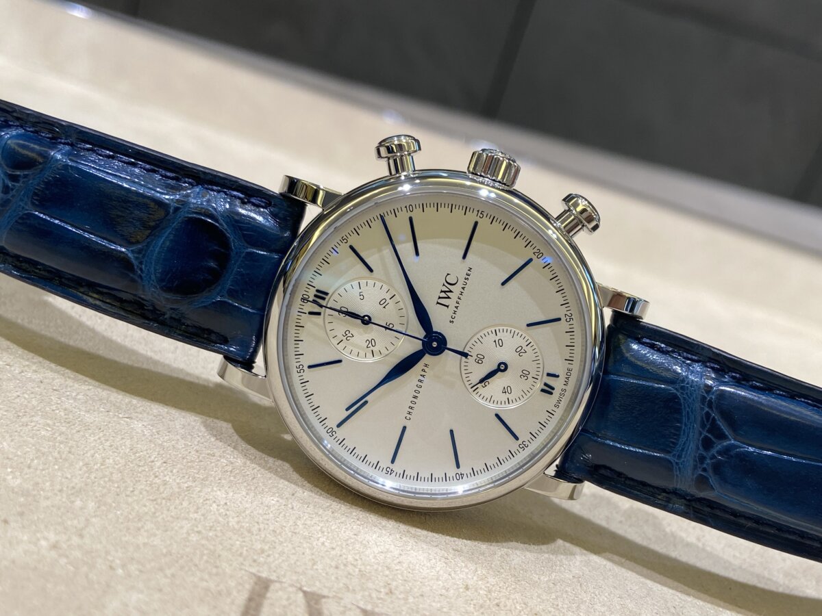 IWC 39ｍｍの小ぶりなクロノグラフ「ポートフィノ･クロノグラフ 39」（IW391407） - IWC 