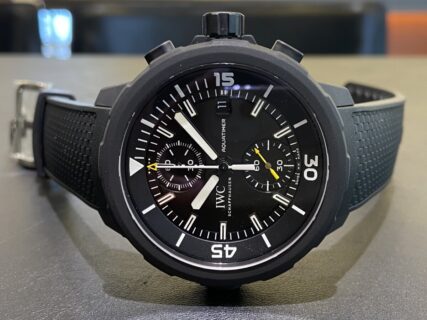 IWC 夏に大活躍するダイバーウォッチ「アクアタイマー・クロノグラフ”ガラパゴス・アイランド”（IW379502）