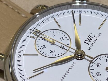 IWC　ラッカー文字盤の自社製キャリバー69355を搭載した「ポートフィノ・クロノグラフ39」（IW391502） - IWC 