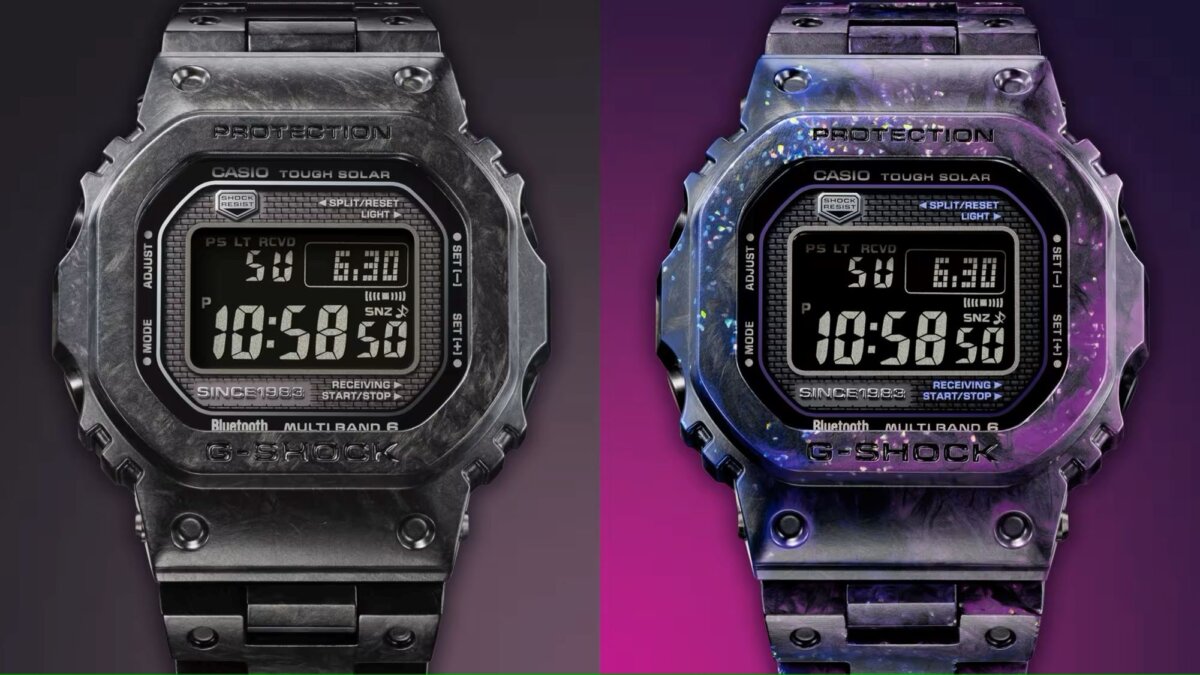 G-SHOCK 未知への挑戦 進化を彩る2つのカラー「40th Anniversary CARBON EDITION」 - G-SHOCK 