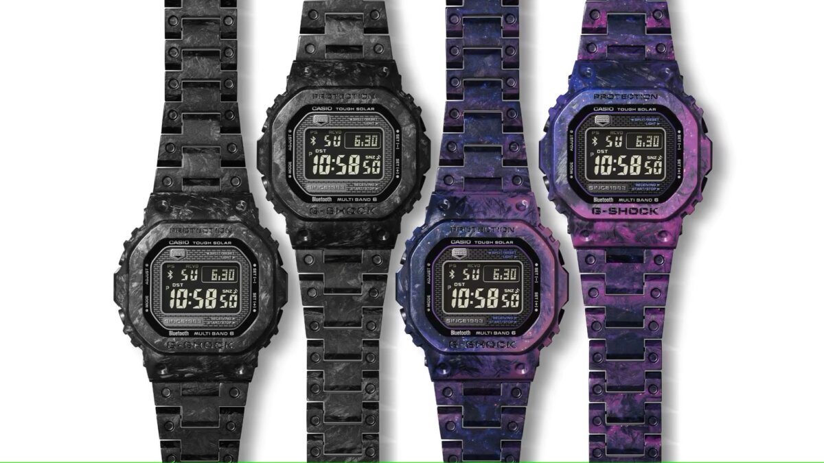 G-SHOCK 未知への挑戦 進化を彩る2つのカラー「40th Anniversary CARBON EDITION」 - G-SHOCK 