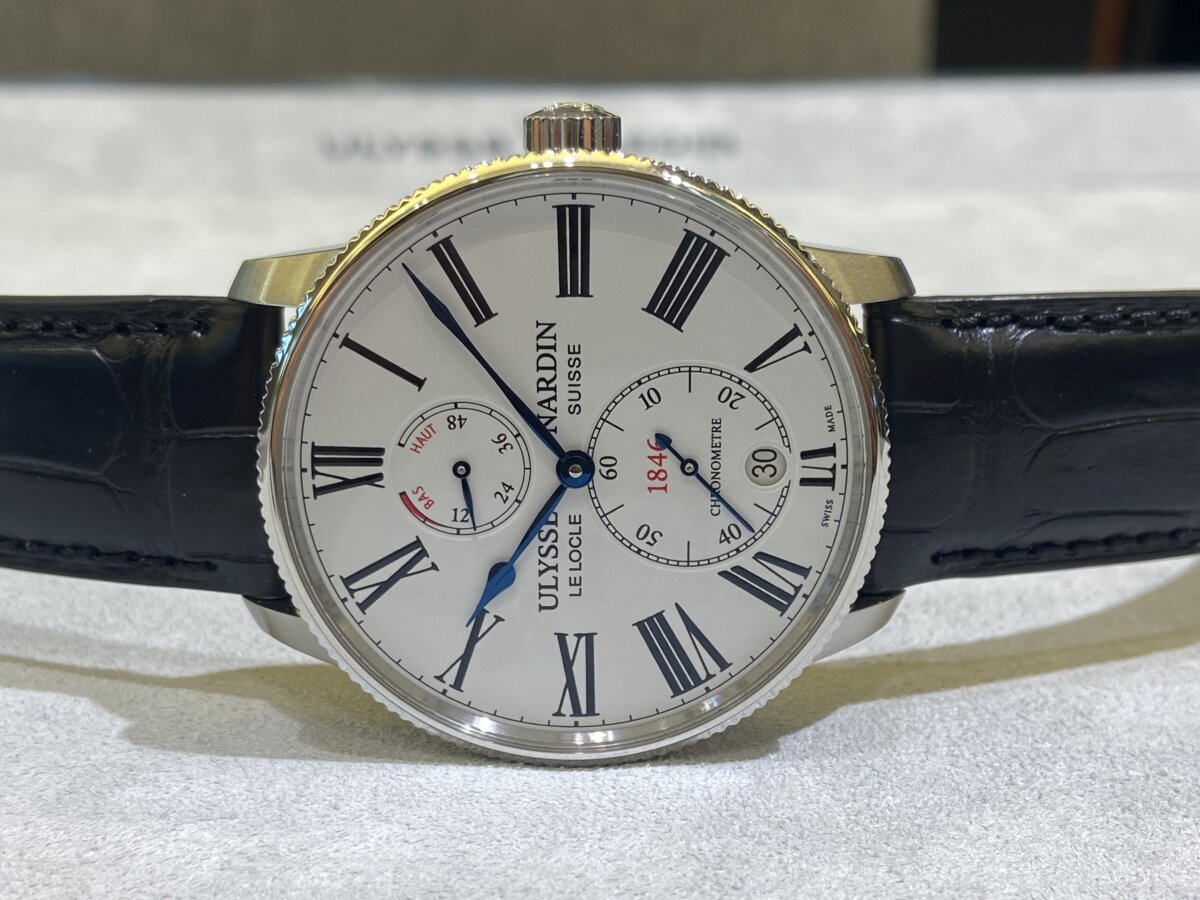 【ユリス・ナルダンフェア開催中】「マリーン トリピユール」の魅力(1185-310/40） - ULYSSE NARDIN 