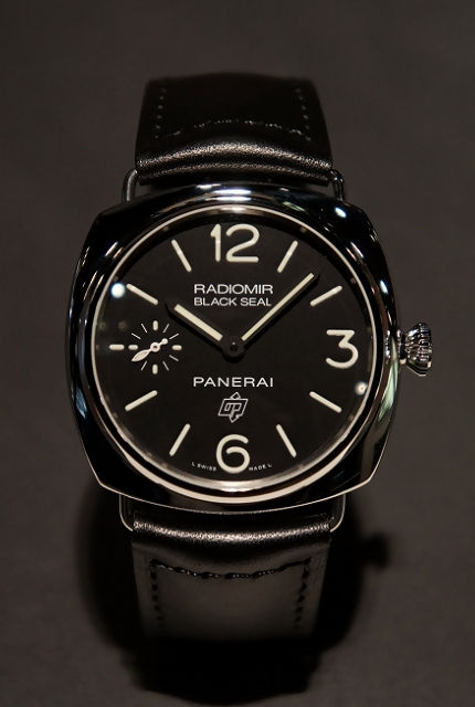 パネライ PANERAI PAM00380 ラジオミール ブラックシール ロゴ スモールセコンド 手巻き メンズ 良品 _753434