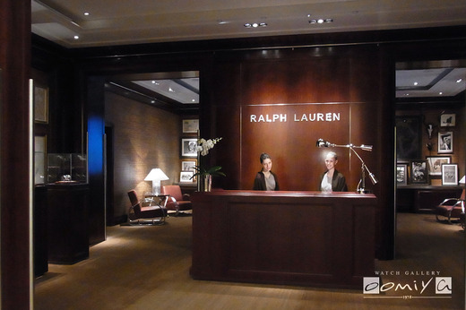 ラルフ ローレン 2013年新作 番外編 (展示物＆ステンレス スチール バックル) - RALPH LAUREN（取扱い終了） ▶SIHH｜WW 