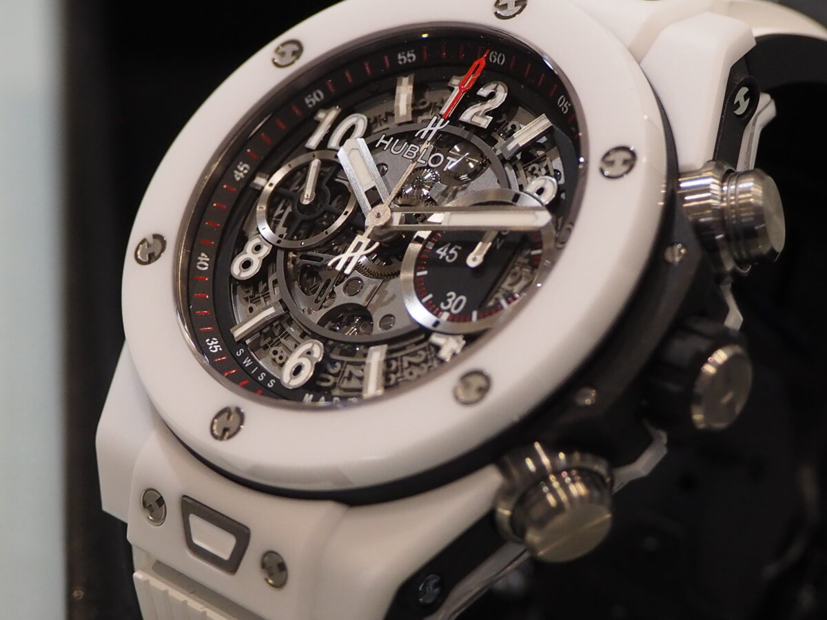 最も人気のある製品 HUBLOT ウニコ ベルト ラバー 45mm ラバーベルト 