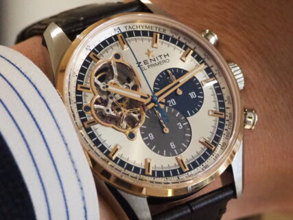 ラグジュアリーに魅せられる本物の大人の腕時計 ゼニス「エル・プリメロ オープン」