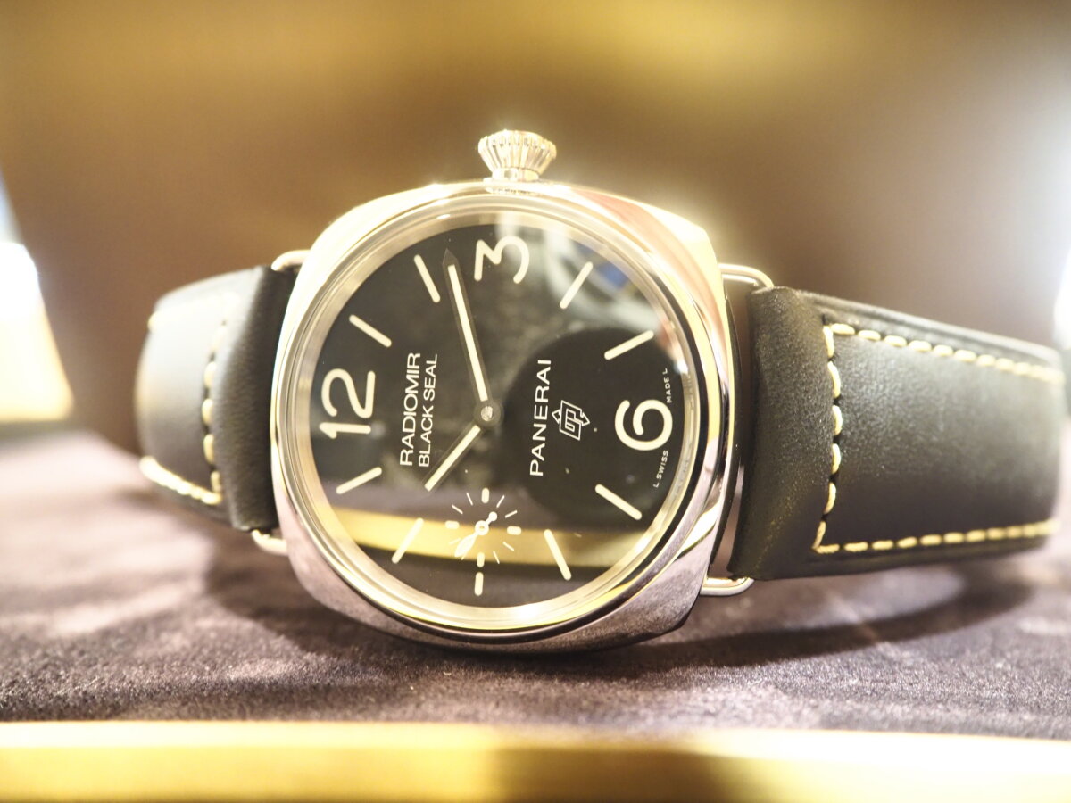 パネライ PANERAI PAM00754 ラジオミール ブラックシール 手巻き メンズ _767018