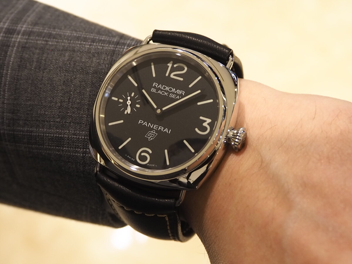 パネライ PANERAI PAM00754 ラジオミール ブラックシール 手巻き メンズ _767018