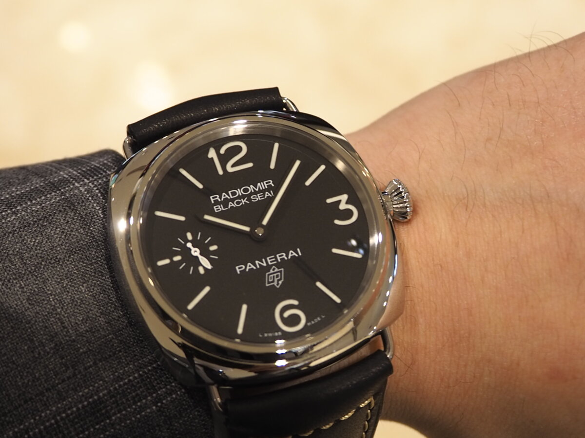 パネライ PANERAI PAM00754 ラジオミール ブラックシール 手巻き メンズ _767018