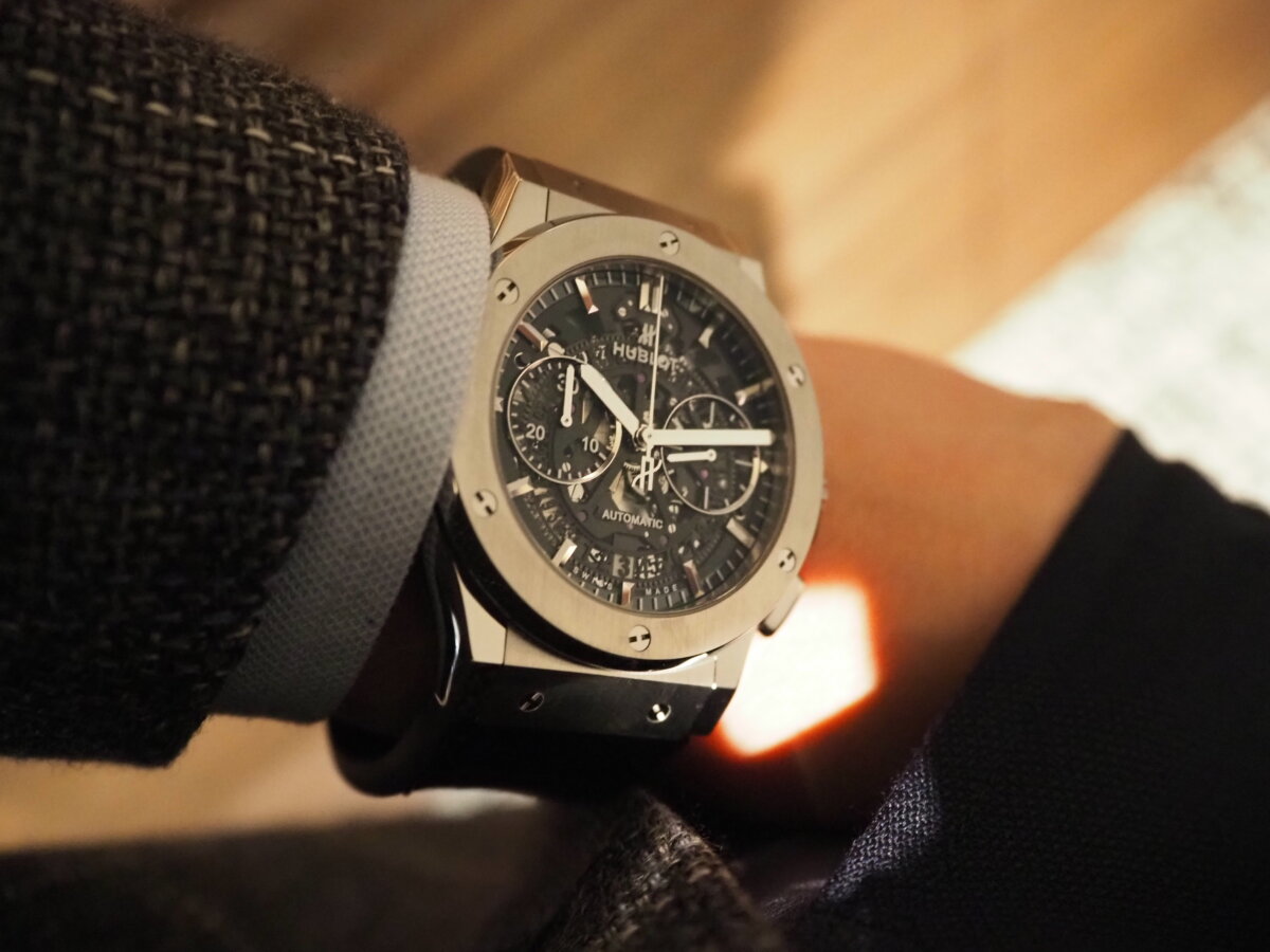 Classic Fusion Aerofusion Chronograph All White 45 mm | Hublot