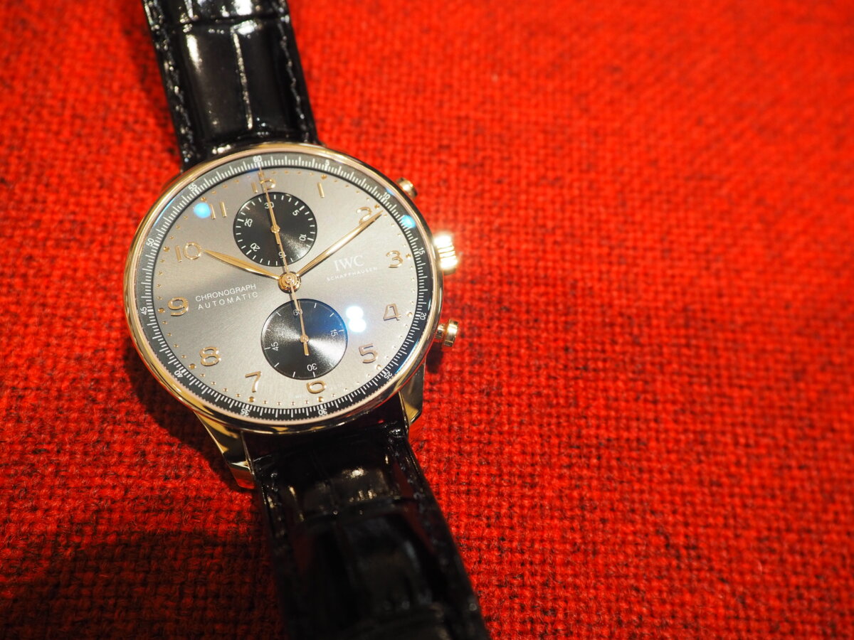 レッドゴールドがゴージャスに輝く・・・IWC「 ポルトギーゼ