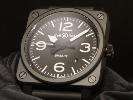 これ腕時計にしたら面白いんじゃ…？ベル&ロス「BR 03-92 BLACK MATTE」