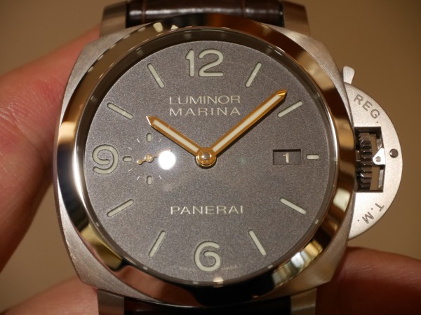 チタン素材のパネライ　ルミノール1950 3Days オートマティック チタニオ PAM00351 - PANERAI 